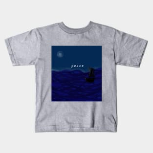 Sea at night Kids T-Shirt